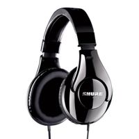 Audífonos over ear sin micrófono Shure SHR240A adaptador 1/4"", conector 3.5 mm, negro