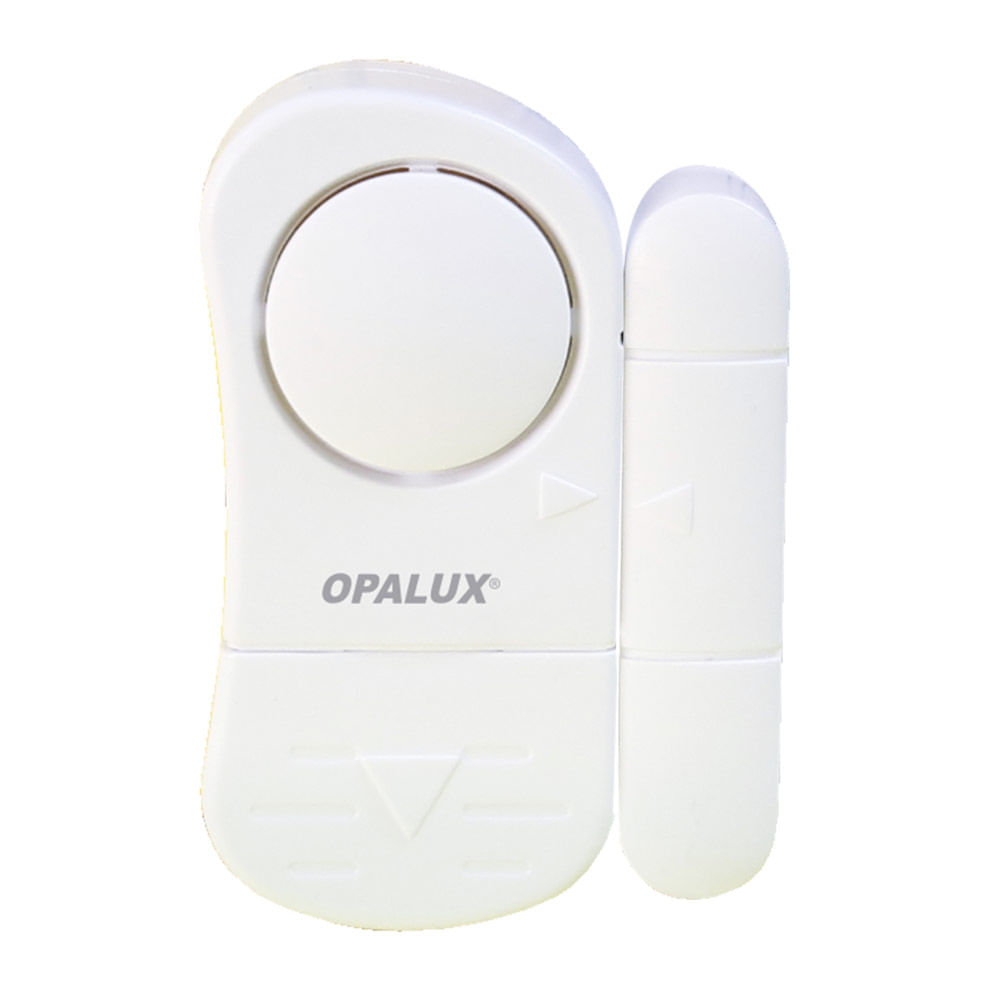 Imagen 1 del producto Alarma y timbre magnético Opalux OP-9805A, 2 tonos, usa pila, para puertas, ventanas y aparadores