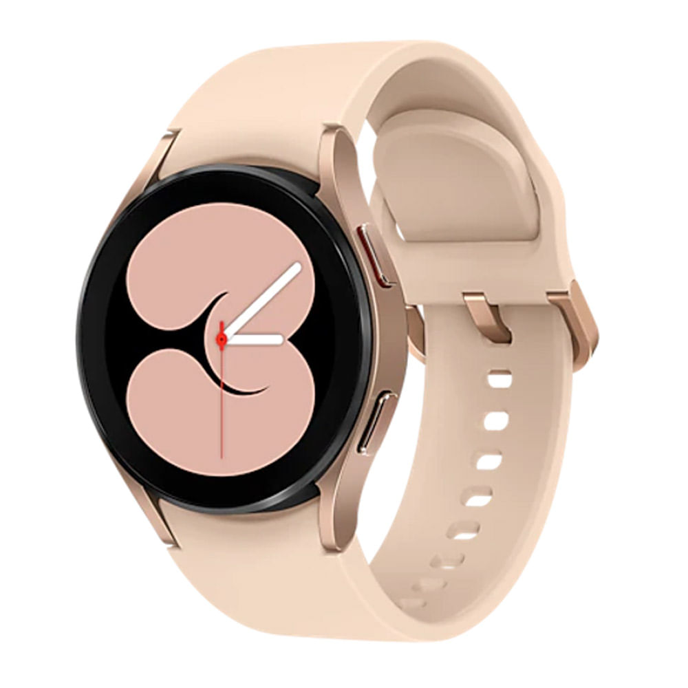 Imagen 1 del producto Smartwatch Samsung Galaxy Watch 4 bluetooth, resistente al agua, máx 40 horas, modos deportivos, 40mm, golden rose