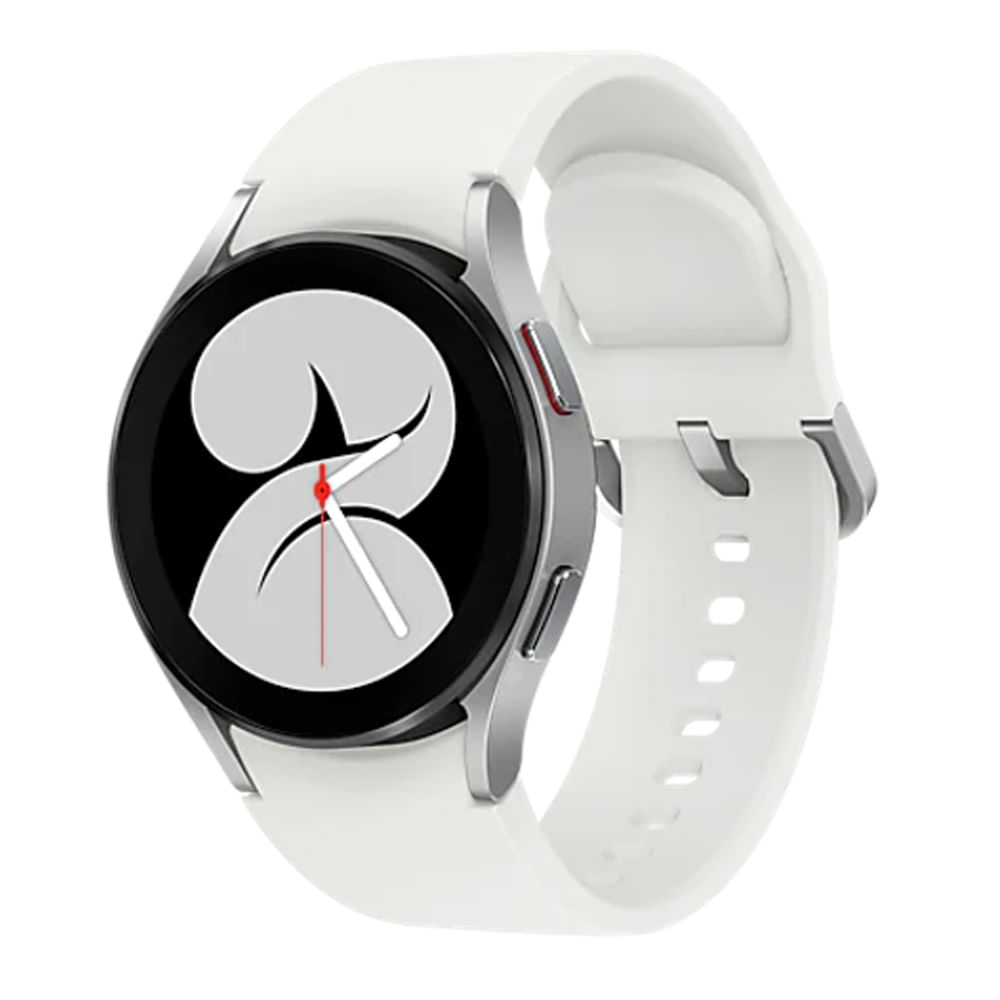 Imagen 1 del producto Smartwatch Samsung Galaxy Watch 4 bluetooth, resistente al agua, máx 40 horas, modos deportivos, 40mm, silver blanco