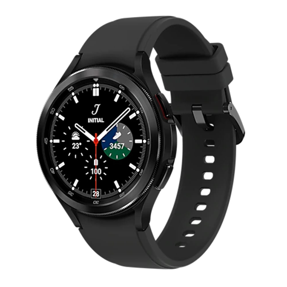 Imagen 1 del producto Smartwatch Samsung Galaxy Watch 4 Classic bluetooth, resistente al agua, máx 40 horas, modos deportivos, 46mm, negro