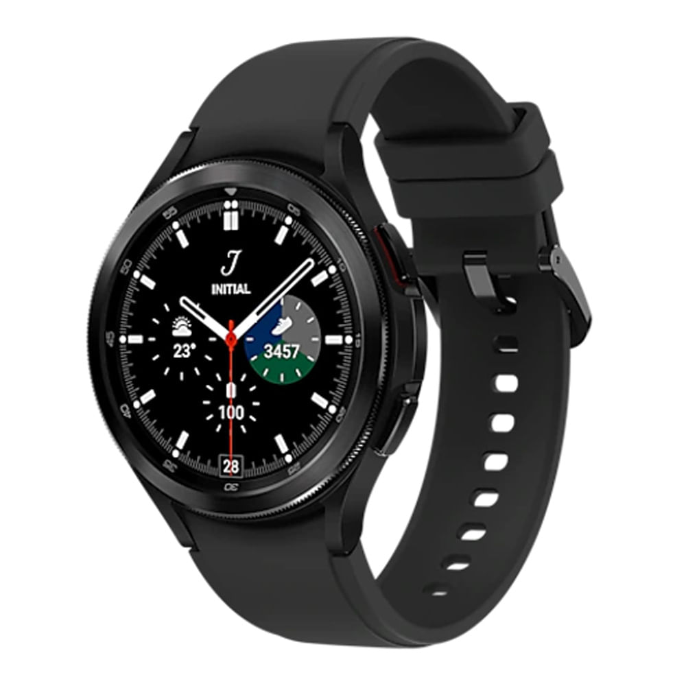 Imagen 1 del producto Smartwatch Samsung Galaxy Watch 4 Classic bluetooth, resistente al agua, máx 40 horas, modos deportivos, 42mm, negro