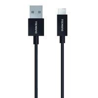 Cable tipo C a usb Duracell, trenzado, 1 m, negro