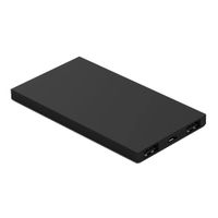 Batería externa Coolbox GMobile indicador led, 4000 mAh, negro