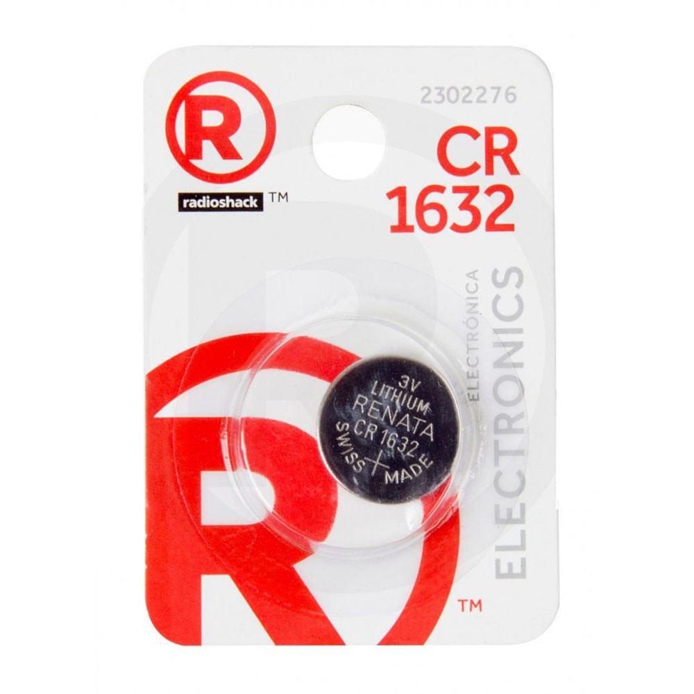 Imagen 1 del producto Batería de litio Radioshack Cr1632 3v