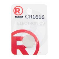 Batería de litio Radioshack Cr1616 3v