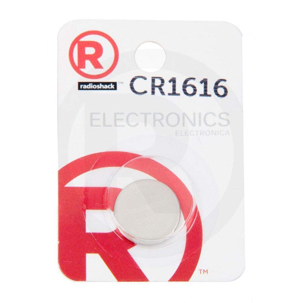 Batería de litio Radioshack Cr1616 3v