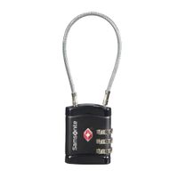 Candado Samsonite Global TA cablelock 3 dial TSA negro