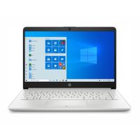 Laptop HP 14-CF2033WM 14"" Intel Pentium N5030, 128GB SSD, 4GB RAM, UHD Graphics, Win10 mode S, silver + mouse