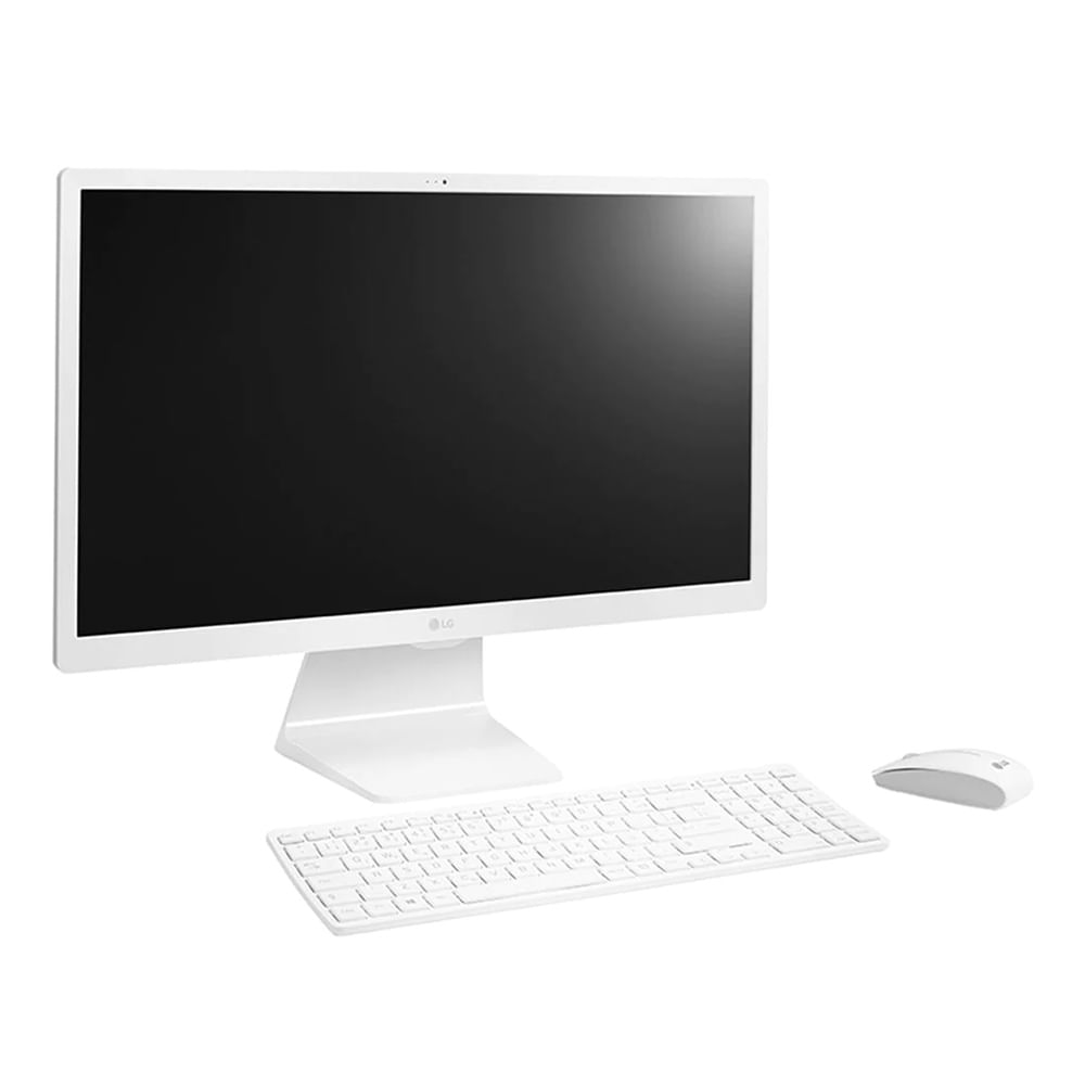 Imagen 2 del producto All in One LG 24V50N-G-AH58B4 23.8"", Core i5, 1TB, 8GB ram, Win10, teclado español, blanco