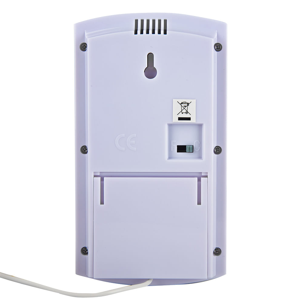 Imagen 2 del producto Termohigrómetro para interior y exterior Coolbox 2 pantallas
