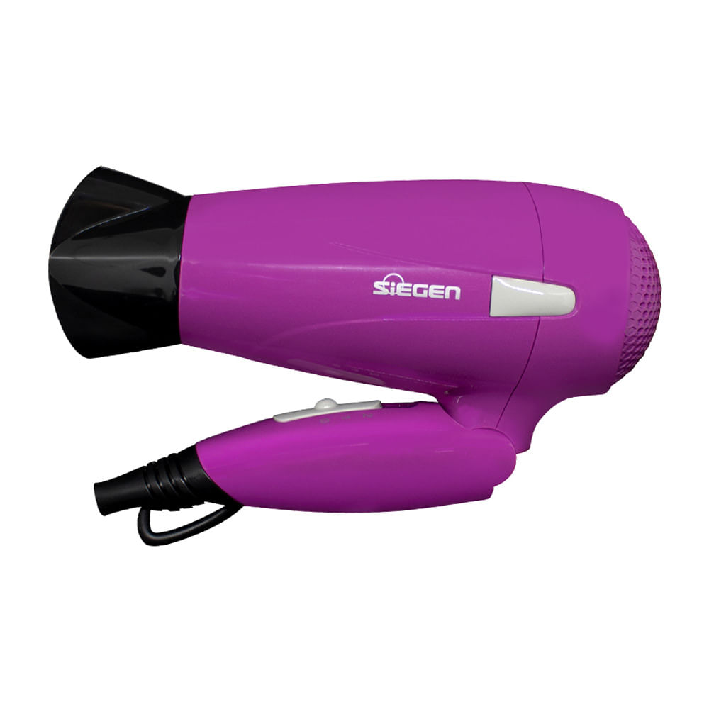Imagen 2 del producto Secadora de cabello Siegen SG-3012C16, 1700W,  2 niveles de velocidad y temperatura, morado