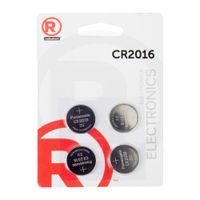 Pilas de botón Radioshack CR2016 x 4