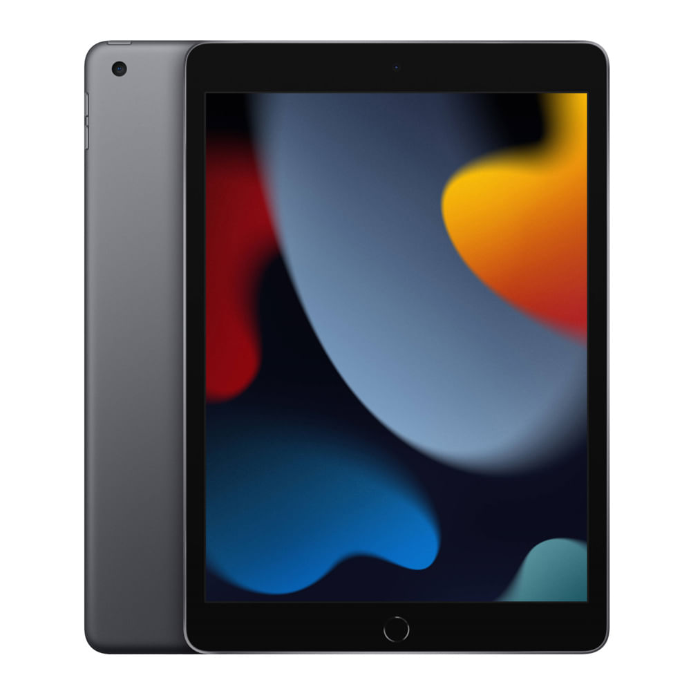 Imagen 1 del producto iPad 10.2"" 9na generación, 64GB, cámara principal 8MP y frontal 12MP, A13 Bionic, iOS, space gray