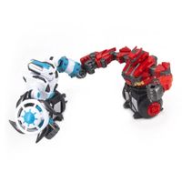 Robots de batalla a control remoto Crazon 3+ rojo y celeste