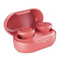 Audífonos bluetooth True Wireless Philips TAT1215RD resistente al agua IPX4, duración máx. 6 horas, asistentes de voz, rojo