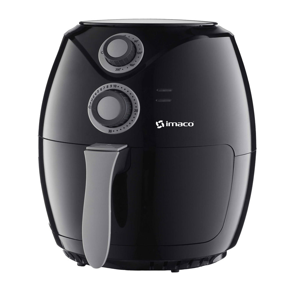 Imagen 2 del producto Freidora de aire Imaco AF2614, 1400w, 2.6 litros, regulador de temperatura, negro