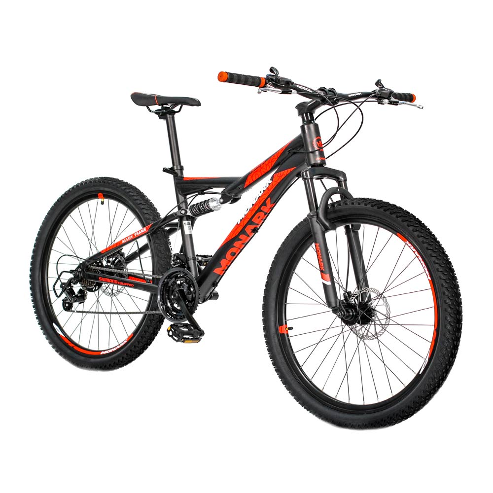 Imagen 2 del producto Bicicleta montañera Monark Tornado aro 27.5"", negro y rojo