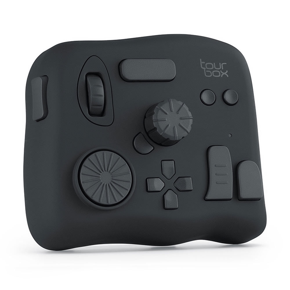 Imagen 2 del producto Controlador TourBox NEO Creative Software Controller, 14 botones, diseño ergonómico, negro