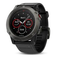 Smartwatch Garmin Fenix 5X Sapphire 1.2"", gps, resistente al agua, máx. 12 días, gris