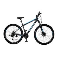Bicicleta montañera Jafi Foxter aro 29"", negro y azul