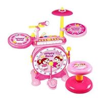 Batería para niños Baoli rosado, 3+ años, plástico