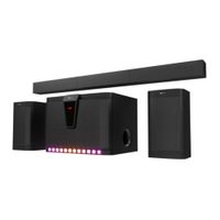 Barra de sonido Klip Xtreme Zaffire KSB-500, 5.1, 300W, bluetooth, usb/sd, control remoto