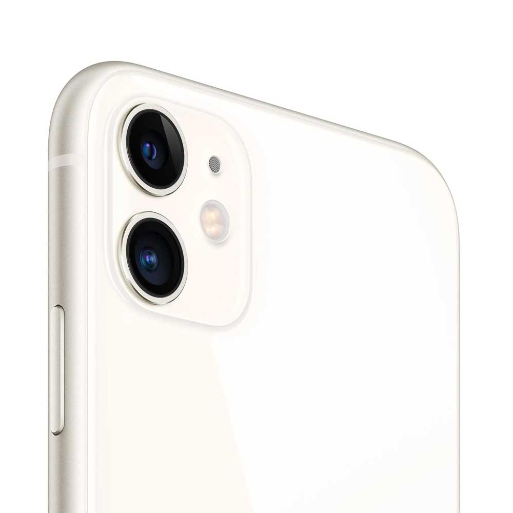 Imagen 2 del producto iPhone 11 128GB, 4GB RAM, cámara trasera 12MP y frontal 12MP, 6.1"", blanco