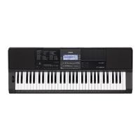 Órgano electrónico Casio CT-X800C2-ADAP, 61 teclas, 600 tonos, 160 canciones, negro