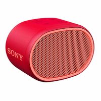 Parlante bluetooth Sony Extra Bass XB01 IPX5, máx. 6 horas, rojo