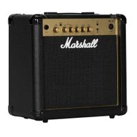 Amplificador para guitarra Marshall MG15G-E, 15W, parlante 8”, 2 canales, negro