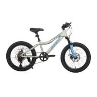 Bicicleta montañera Monark Mirage aro 20"", gris y celeste