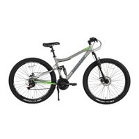 Bicicleta montañera Monark Canyon aro 29"", gris y verde