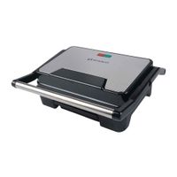 Mini grill Imaco IG2314 750w, placas ranuradas, asas termo-aislantes de calor