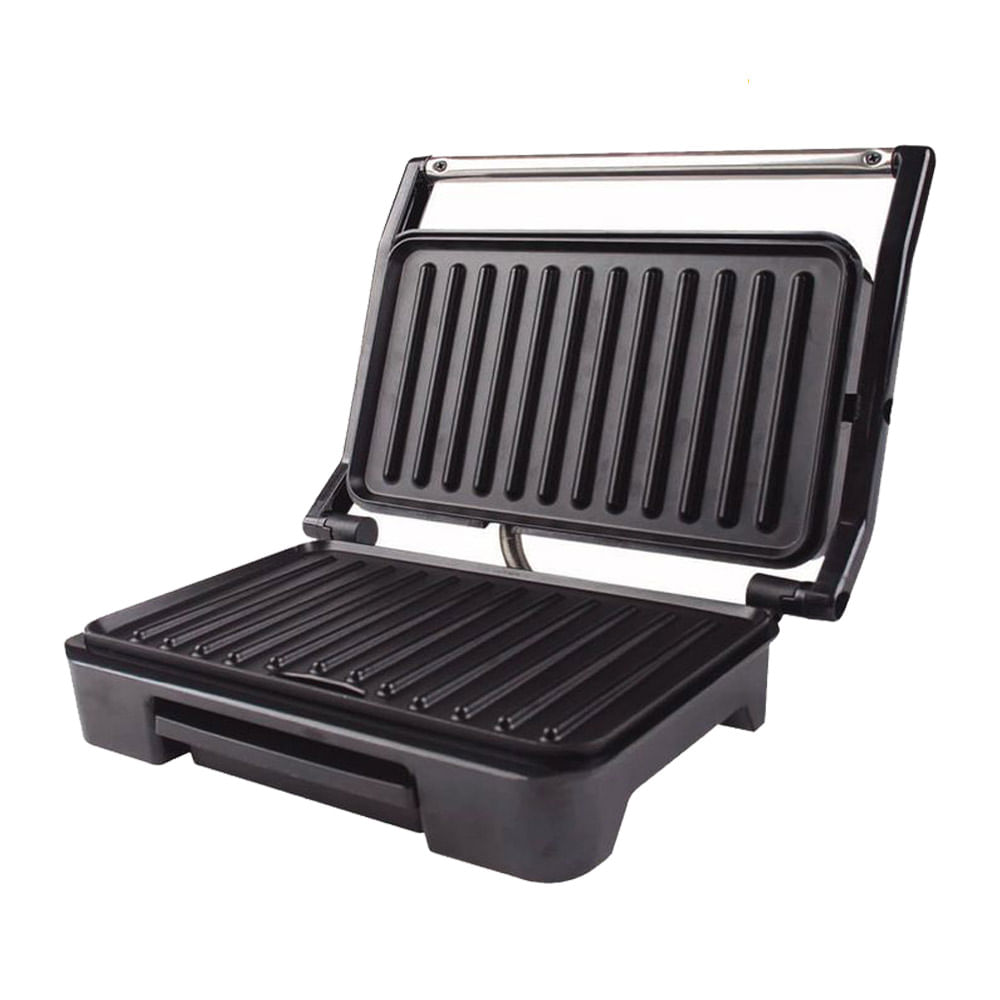 Imagen 2 del producto Mini grill Imaco IG2314 750w, placas ranuradas, asas termo-aislantes de calor