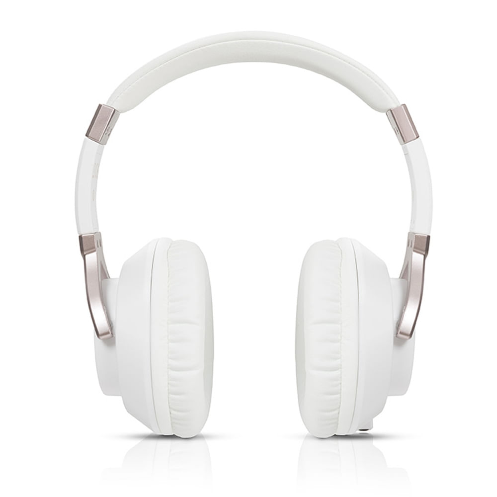 Imagen 2 del producto Audífonos on ear con micrófono Motorola XT200 almohadillas acolchadas, conector 3.5 mm, control de llamadas, comandos de voz, blanco