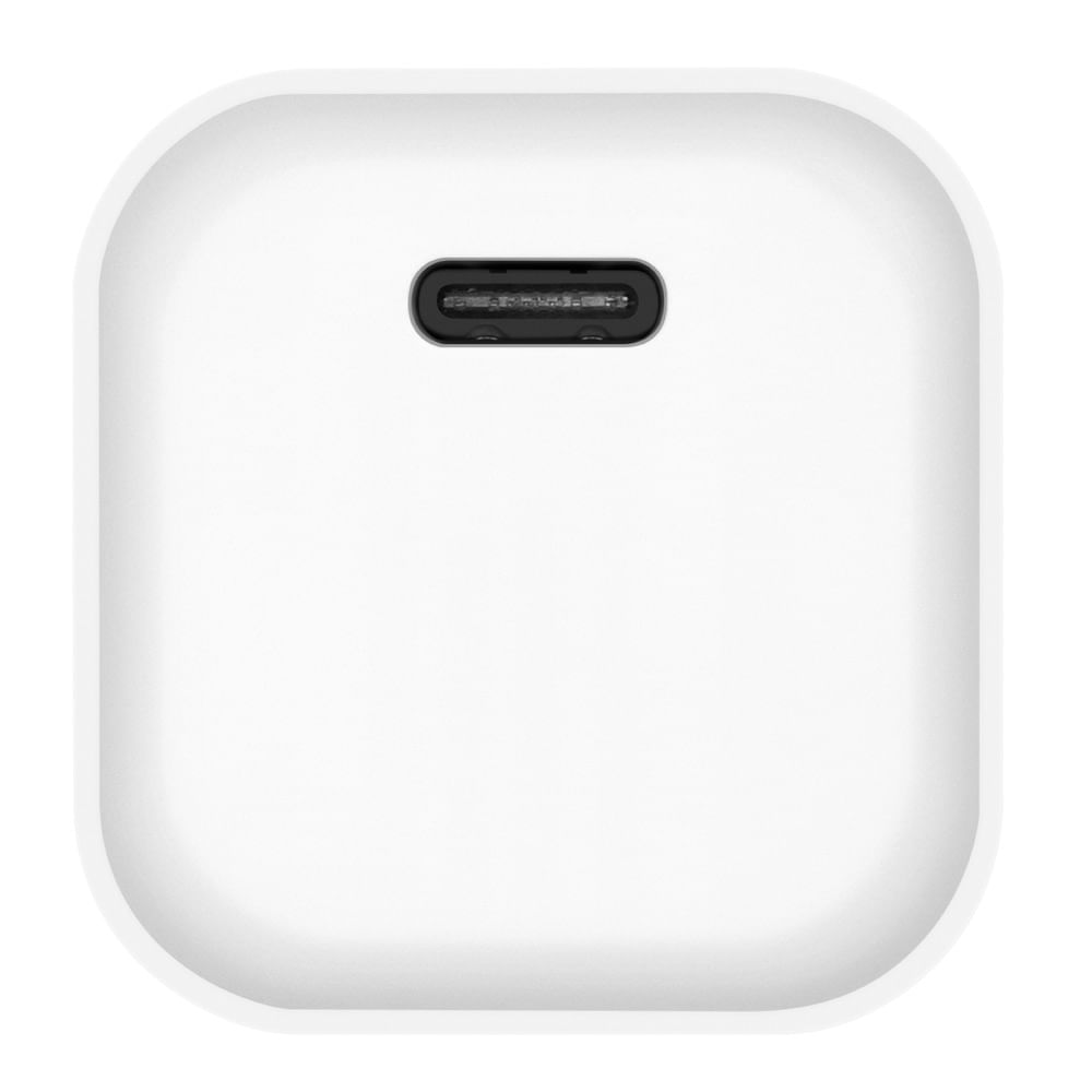 Imagen 2 del producto Cargador de pared Coolbox GMobile 1 puerto tipo C, 3A, 20W, carga rápida, blanco