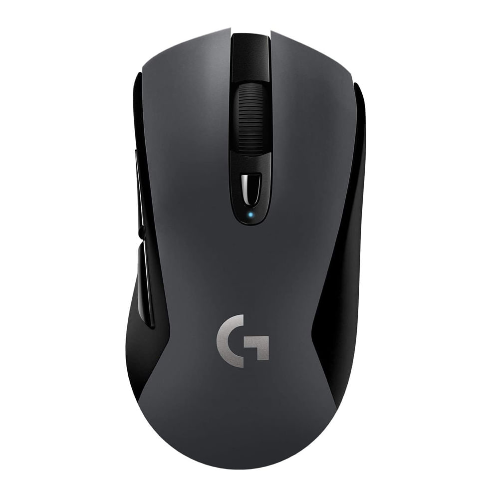 Imagen 1 del producto Mouse gamer alámbrico Logitech G603 Lightsync, receptor usb, 12000 dpi, 6 botones, usa pilas, negro