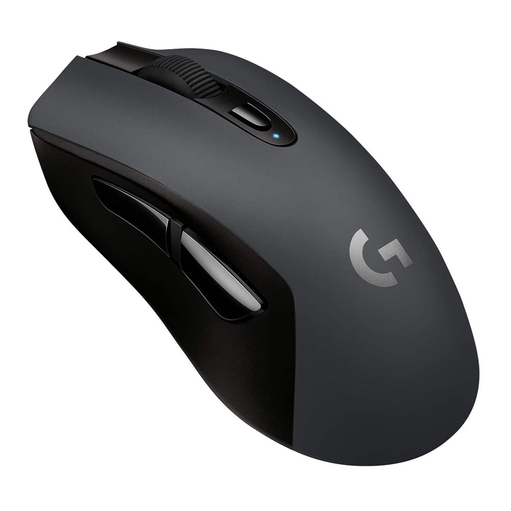 Imagen 2 del producto Mouse gamer alámbrico Logitech G603 Lightsync, receptor usb, 12000 dpi, 6 botones, usa pilas, negro