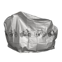 Cobertor para bicicletas urbanas o montañeras Equipa2 aro 26 - 29.5"", gris