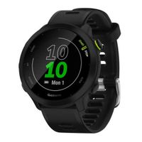 Smartwatch Garmin Forerunner 55, gps, 1.04"", resistente al agua 5 ATM, máx. 14 días, negro