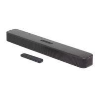 Barra de sonido JBL Todo en uno 2.0, bluetooth, 80W, puerto USB y HDMI, control remoto, negro