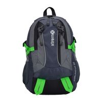 Mochila Xtrem Avalanche SS22, polyester, plomo y verde