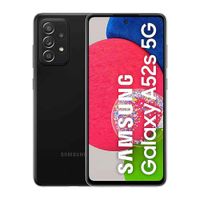 Celular Samsung Galaxy A52s 5G, 128GB, 6GB RAM, cámara trasera 64MP y frontal 32MP, 6.5"", Octa-core, negro