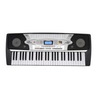 Órgano eléctrico Decibel MK-2061 54 teclas, 100 ritmos, 100 timbres, negro
