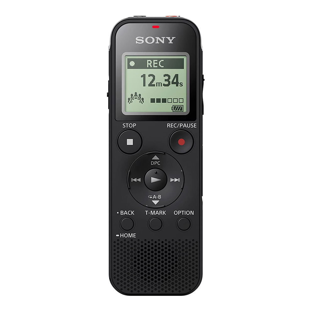 Imagen 2 del producto Grabadora de voz digital Sony ICD-PX470 4gb, usa 2 pilas AAA