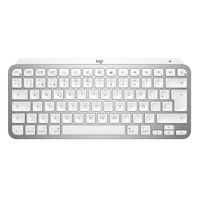 Teclado inalámbrico Logitech MX Keys Mini Bluetooth, membrana, retroiluminado, gris