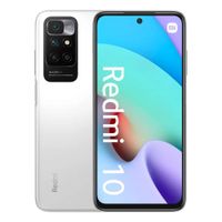 Celular Xiaomi Redmi 10 64GB, 4GB RAM, cámara trasera 50MP y frontal 8MP, 6.5"", blanco