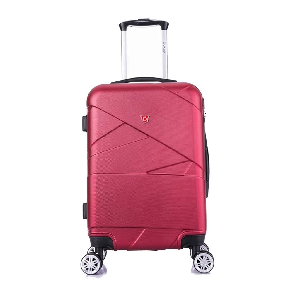 Imagen 2 del producto Maleta cabinera Dukap Niza 4 ruedas, capacidad 10 kg, vino