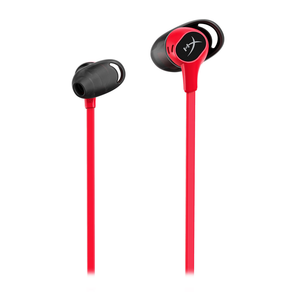 Imagen 2 del producto Audífonos gamer Hyperx Cloud Buds conexión bluetooth, 66.2 ohm, sensibilidad -16dBV, rojo y negro